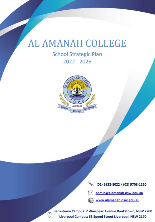  School Strategic Plan 2022-2026