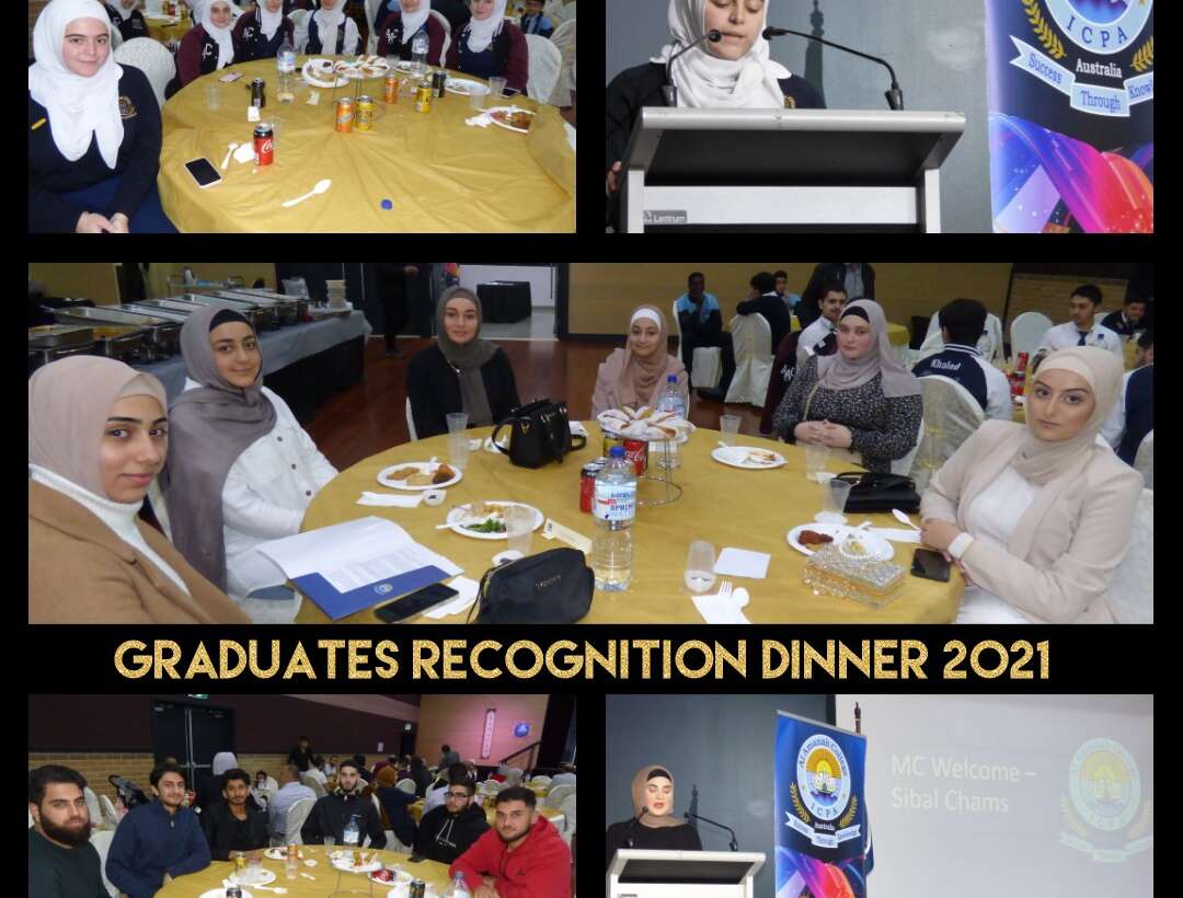 GRADUATES RECOGNITION DINNER 2021
