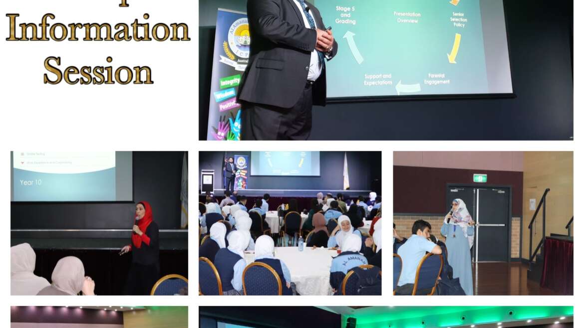 YEAR 10 PRINCIPAL INFORMATION SESSION