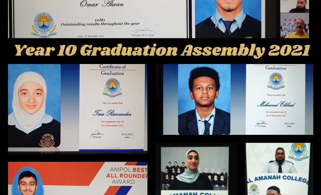 YEAR 10 GRADUATION ASSEMBLY